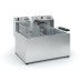 Φριτέζα Φ1007/380 48x43x38cm 1x2.7kW & 1x4.5kW 230V/380V3N Ηλεκτρική 4+7lt Διπλή Επιτραπέζια TZETHAN