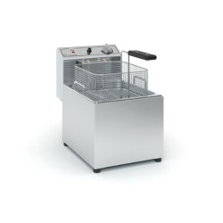Φριτέζα Φ603 27x43x38cm 3.6kW 230V Ηλεκτρική Μονή 7lt Επιτραπέζια TZETHAN