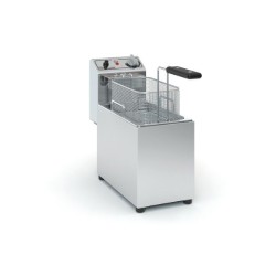 Φριτέζα Φ604 18x43x38cm 2.7kW 230V Ηλεκτρική Μονή GN1/3 3-4lt Επιτραπέζια TZETHAN